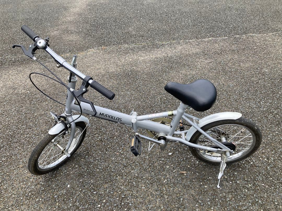 折りたたみ自転車　16インチ　シングルギア