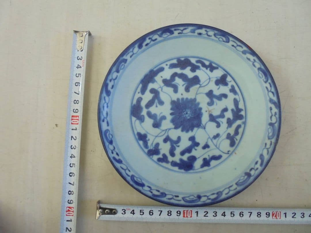 AKa6156　大清○○年製？　中国？　古い皿