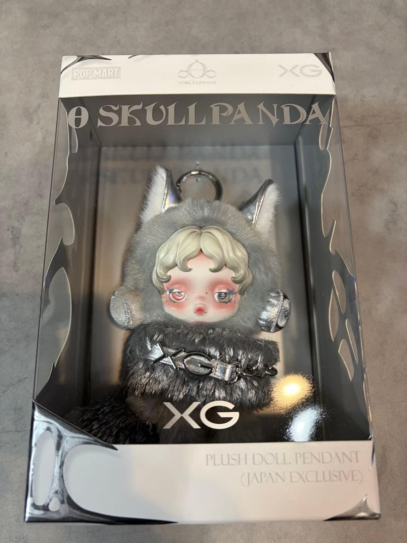 SKULL PANDA XGコラボ ぬいぐるみペンダント　popmart
